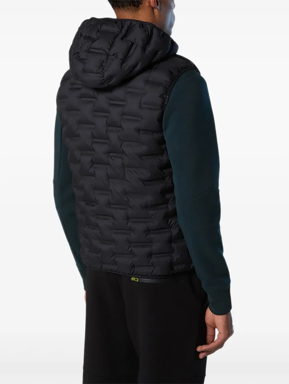 North Sails Laser bodywarmer met capuchon Zwart
