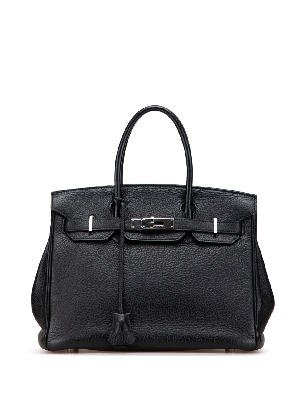 Hermès Pre-Owned 2007 Togo Birkin Retourne 30 handbag - ブラック Hermès Pre-Owned 2007 Togo Birkin Retourne 30 handbag - ブラック
