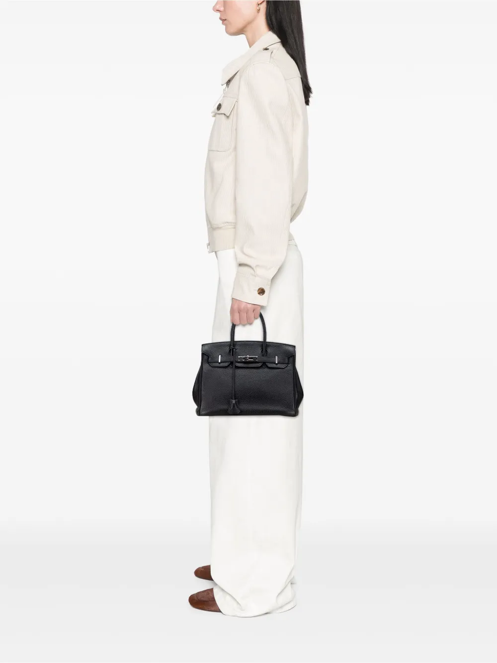 Hermès Pre-Owned 2007 Togo Birkin Retourne 30 handbag | Pre-Owned | Image 2