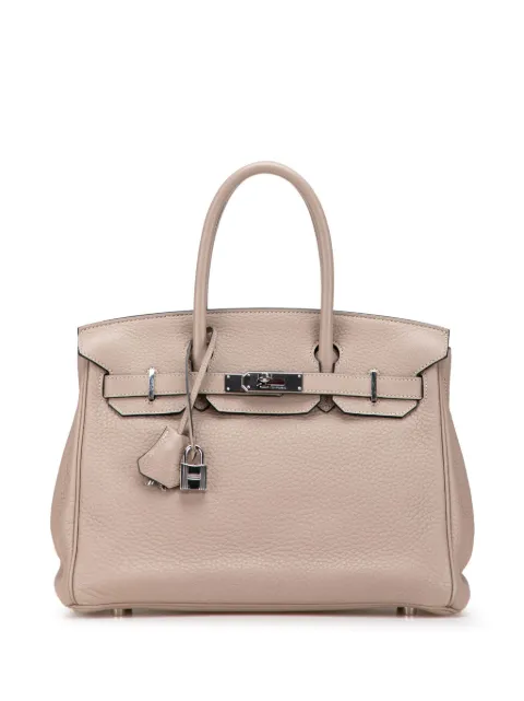 Hermès Pre-Owned 2010 Clemence Birkin Retourne 30 handbag