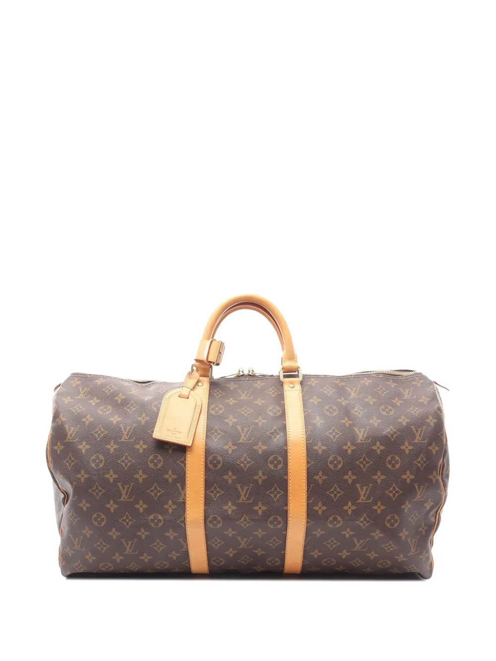 Louis Vuitton Pre-Owned 1997 Monogram Keepall 55 travel bag | Brown | Image 1