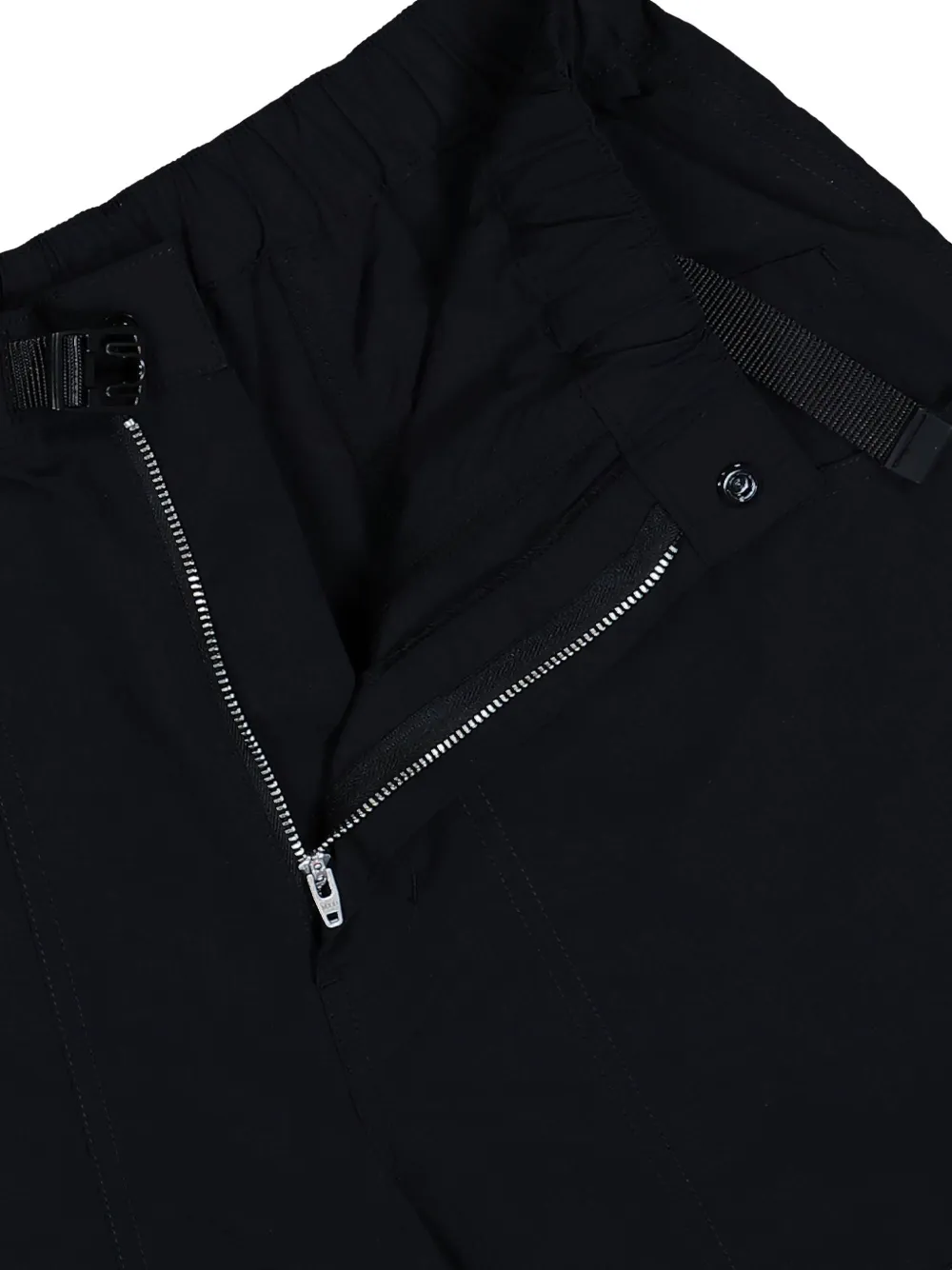 Neighborhood Climbing shorts met ceintuur Zwart