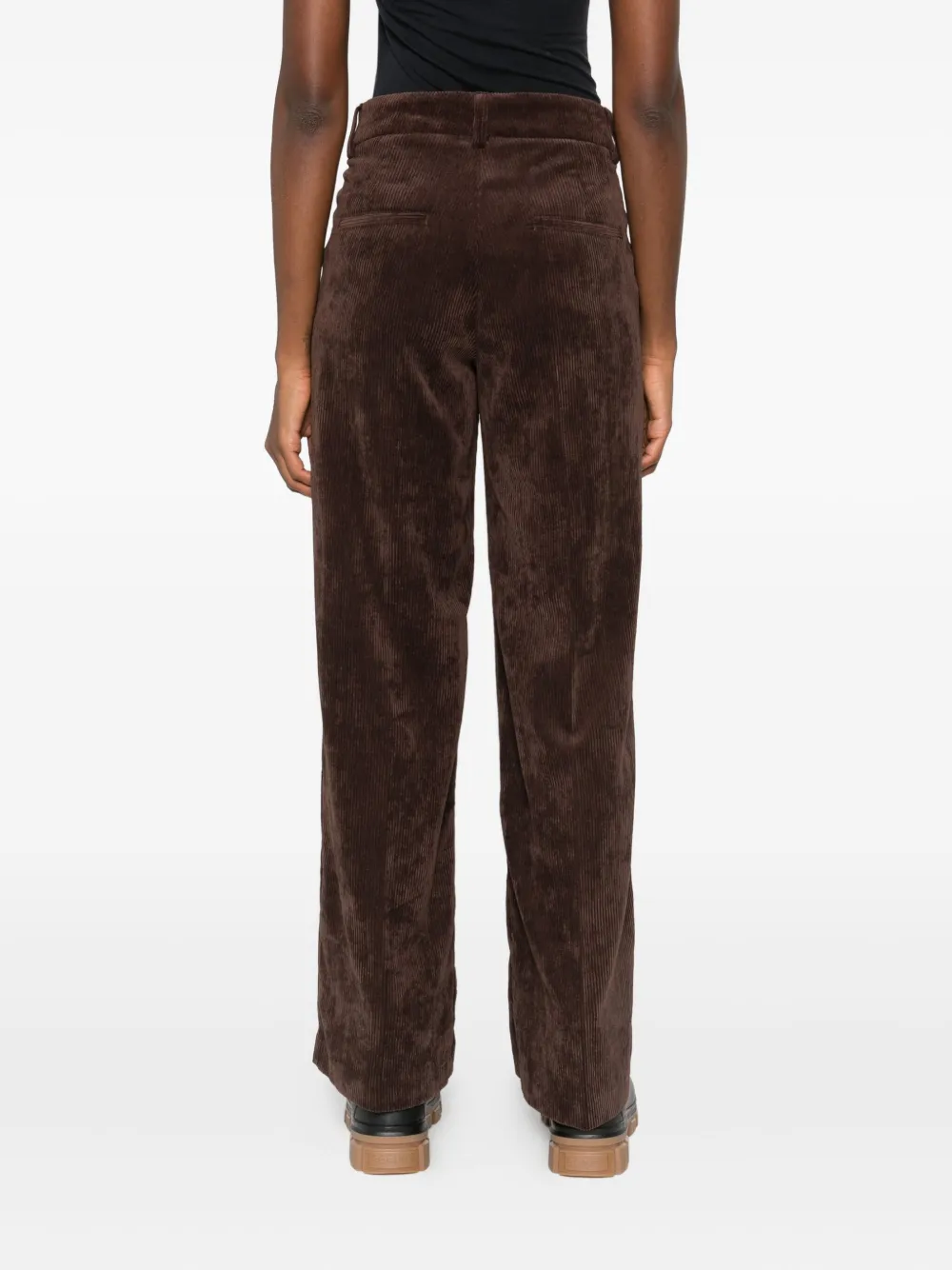 Cambio Corduroy Trousers In Black