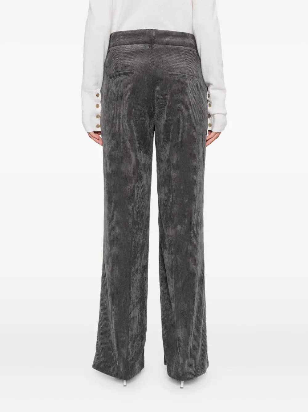 Cambio Corduroy Trousers In Gray