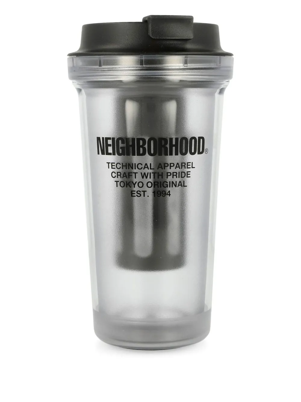 Neighborhood wallmug strainer travel mug | Neutrals | Image 1