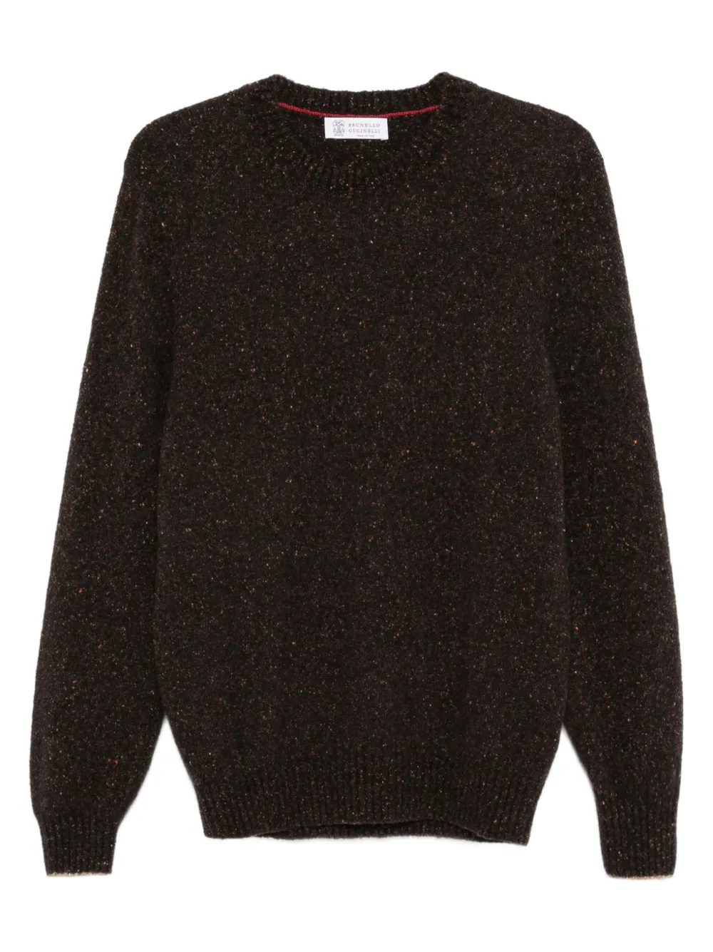 Brunello Cucinelli suéter con cuello redondo | marrón | Image 1