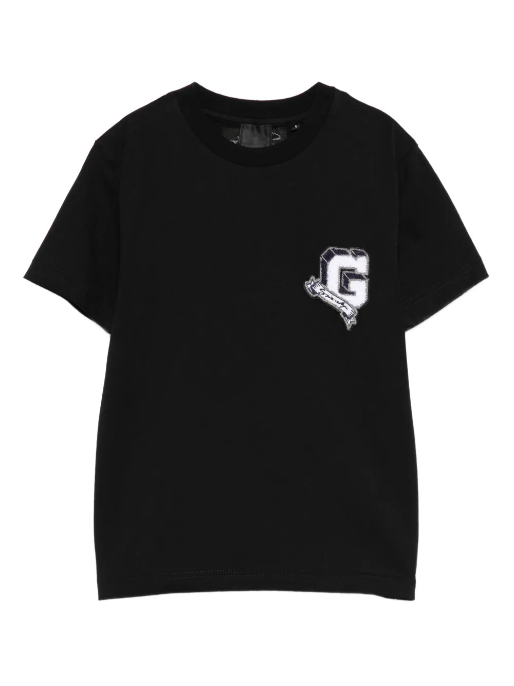 Givenchy Kids logo-patch T-shirt | Black | Image 1