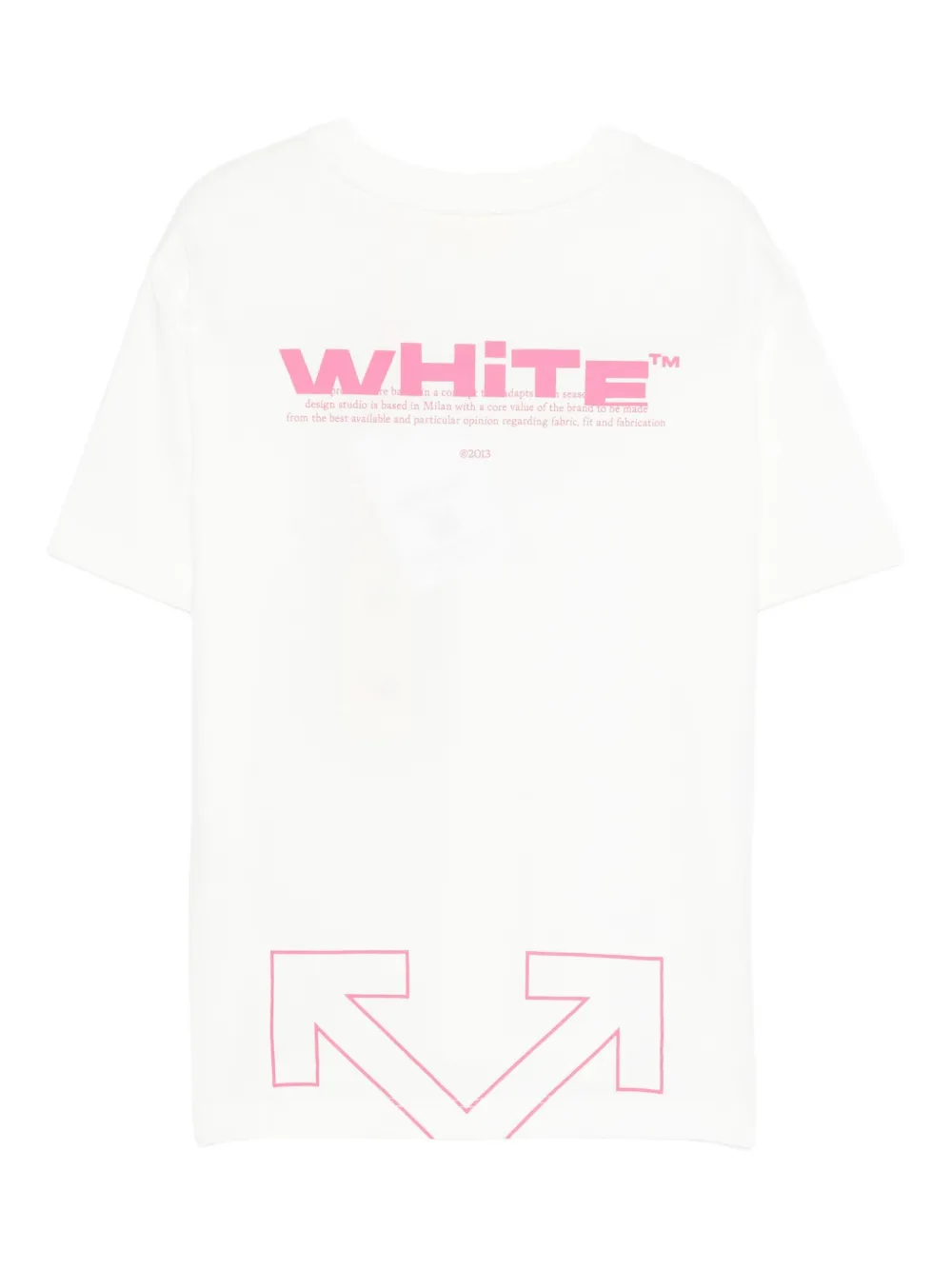 Off-White Kids logo-print T-shirt | Girls T-Shirts | Image 2