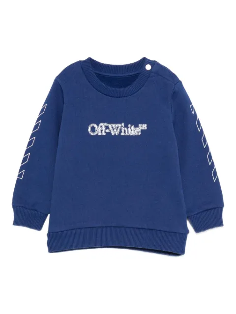 Off-White Kids سويت شيرت بطبعة شعار الماركة