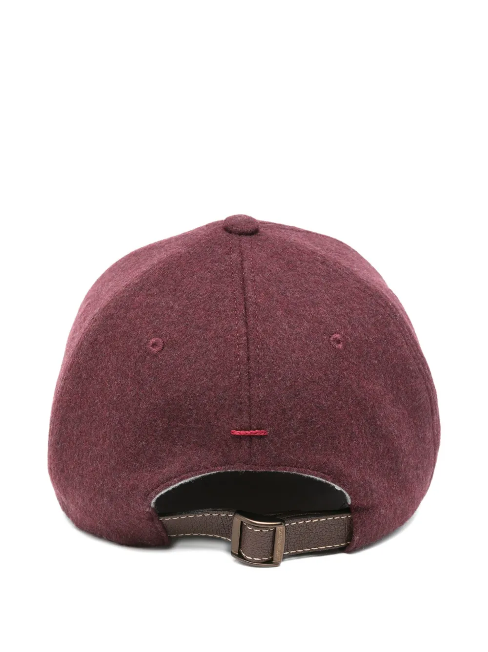 Brunello Cucinelli Logo-embroidered Corduroy Cap In Brown