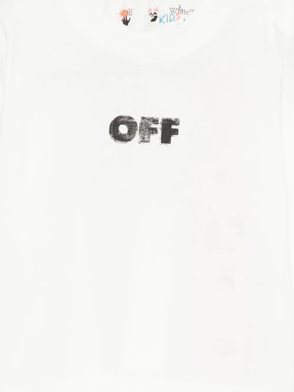 Off-white Logo-print Long-sleeve T-shirt In White