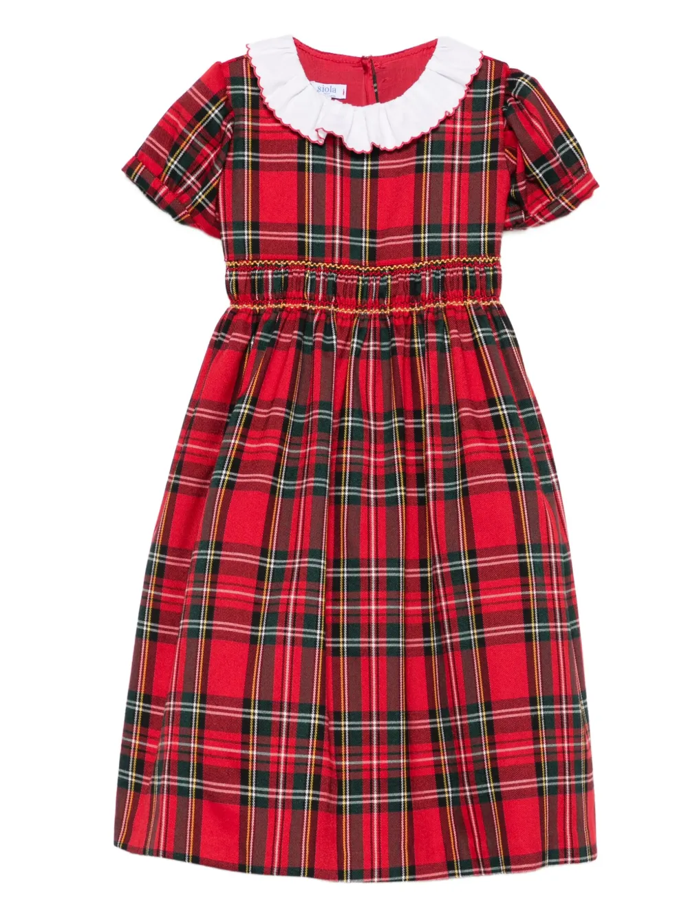 Siola tartan-check dress | Red | Image 1