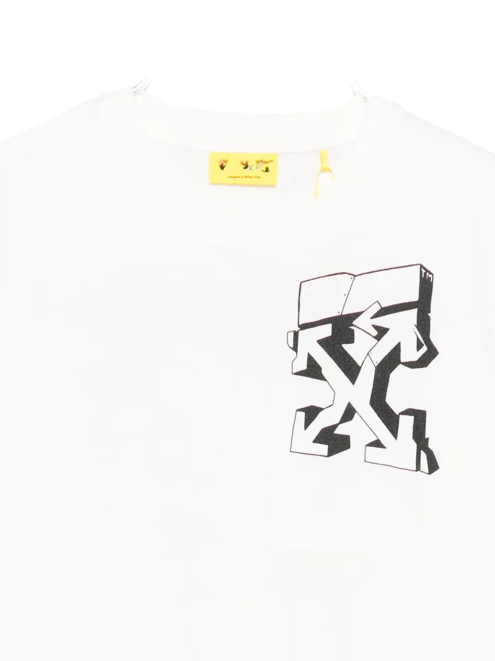 Off-white Arrow-print T-shirt In White