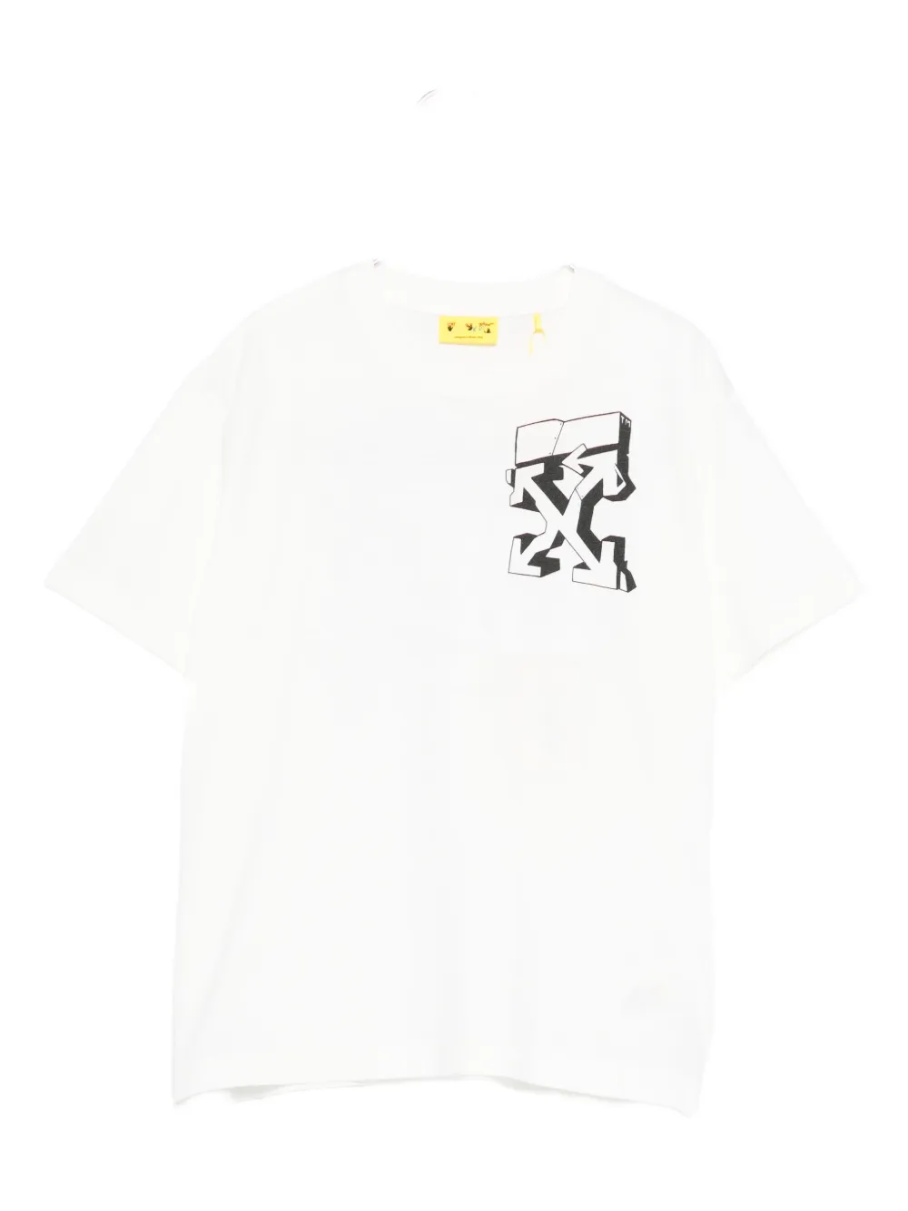 Off-white Arrow-print T-shirt In White