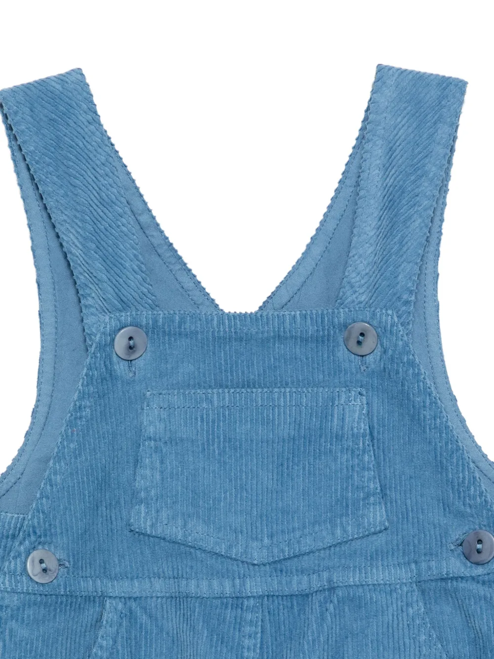 Siola Ribfluwelen tuinbroek Blauw