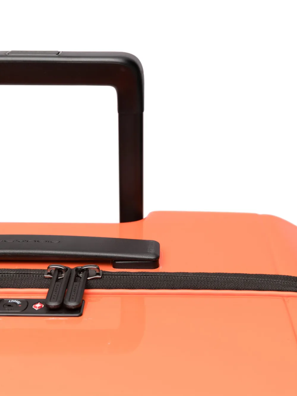 PIQUADRO Reistas met logoplakkaat Oranje