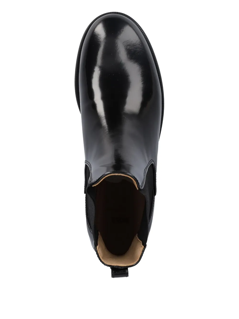 Hugo Boss Pull-tab Chelsea Boots In Black