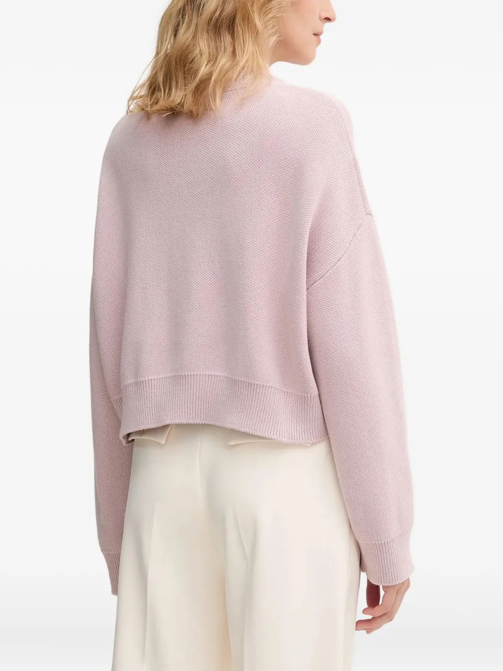 Hugo Boss Logo Knitwear In Pink