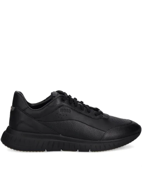 BOSS perforated sneakers