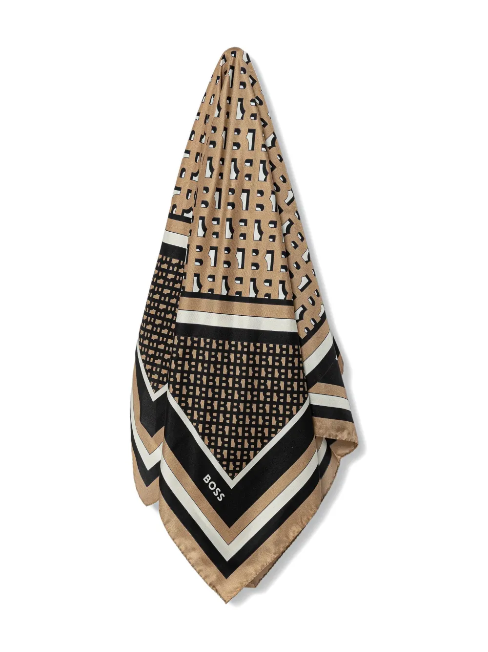 BOSS patterned scarf | neutro | Image 1