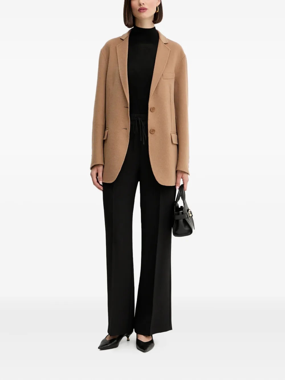 Hugo Boss High-neck Sleeveless Top In Black