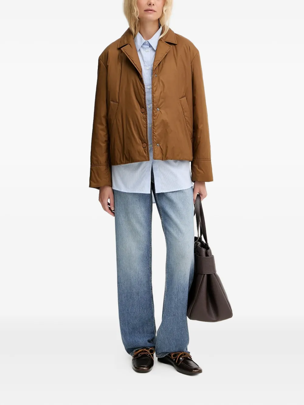 BOSS belt loops-detail jeans - Blauw