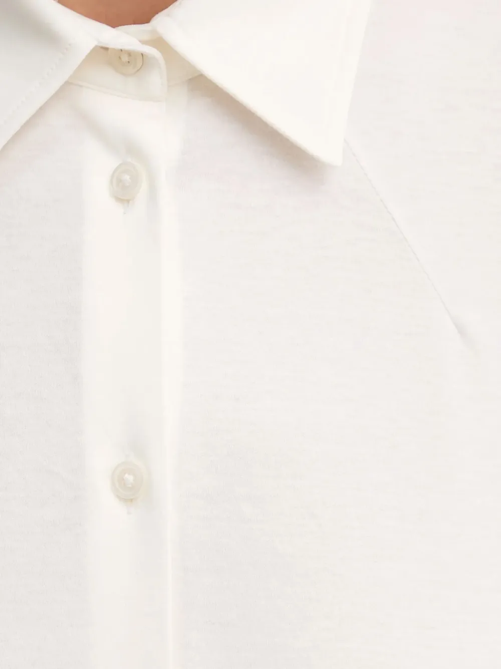 Hugo Boss Cotton Shirt In White