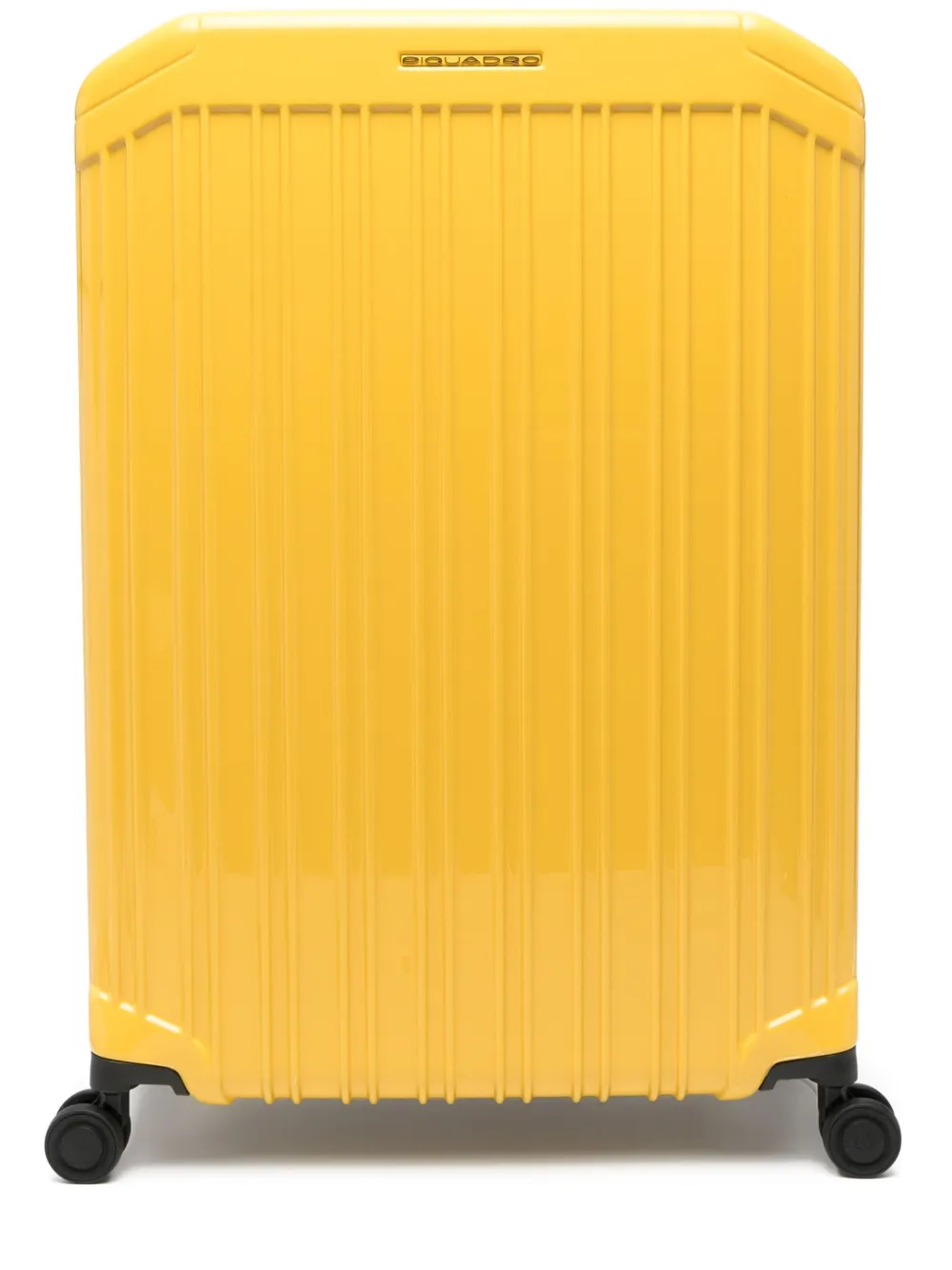 PIQUADRO logo-plaque holdall | Yellow | Image 1