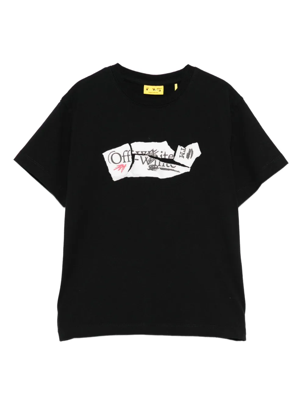 Off-White Kids logo-print T-shirt | Black | Image 1