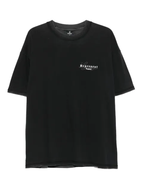 Represent embroidered-logo T-shirt