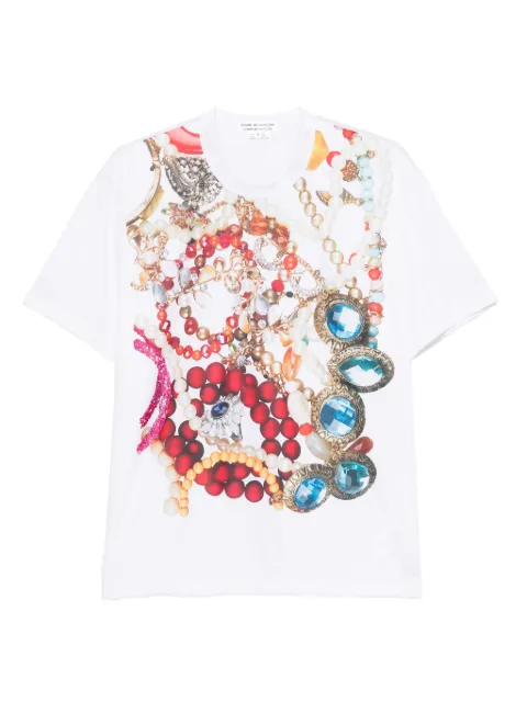 Comme Des Garçons jewellery-print T-shirt