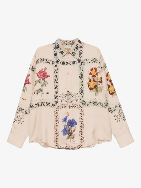 Pierre-Louis Mascia camisa Alegots con estampado floral