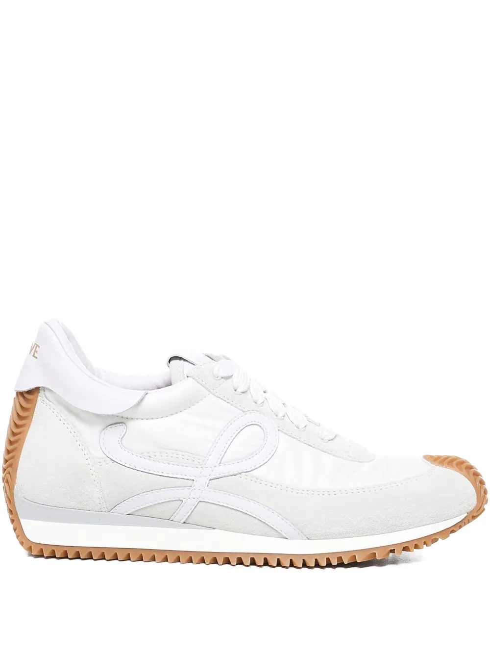 LOEWE Flow Runner logo-detail wave-sole sneakers | White | Image 1