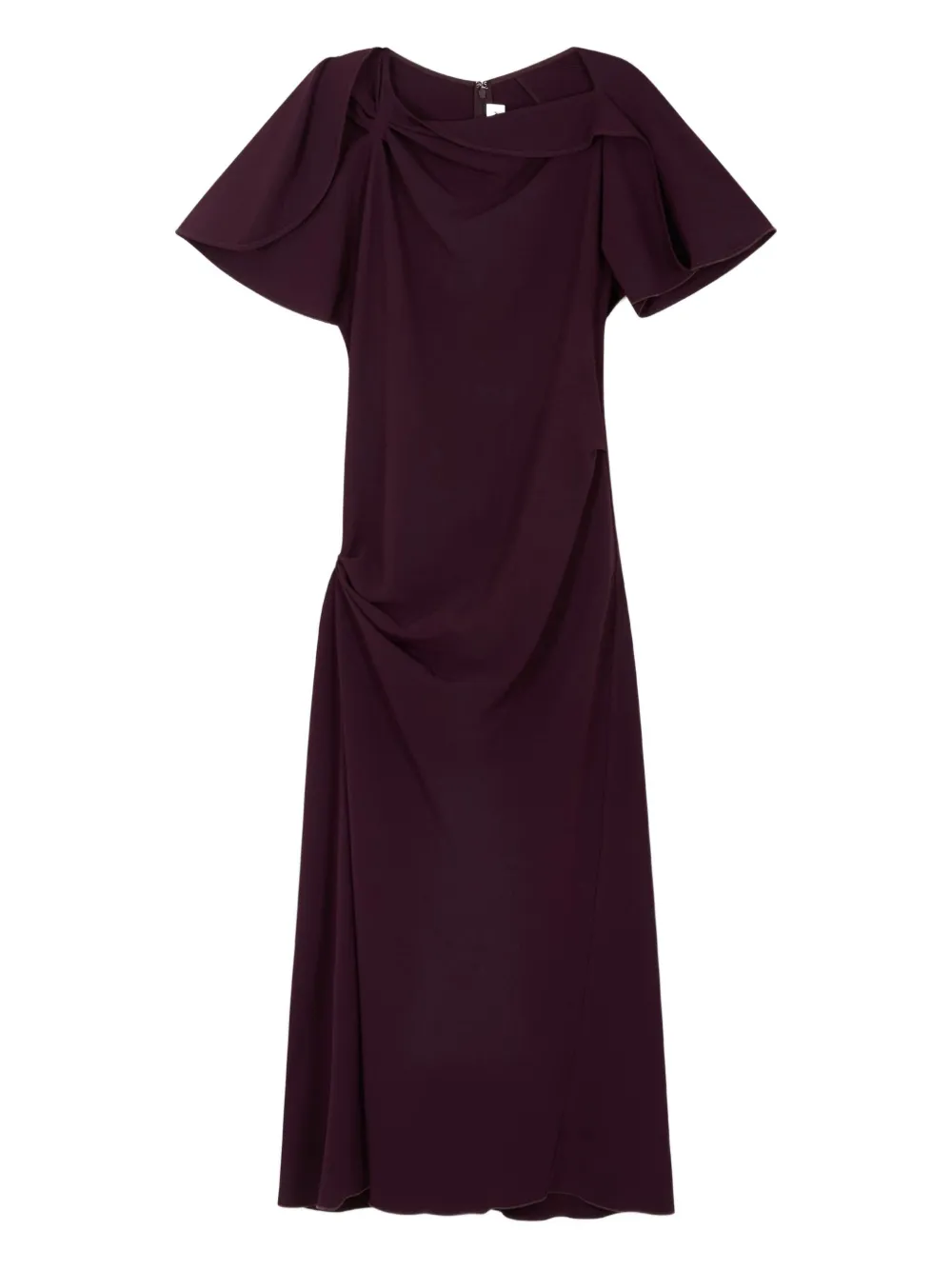Victoria Beckham cap-sleeve maxi dress | Red | Image 1