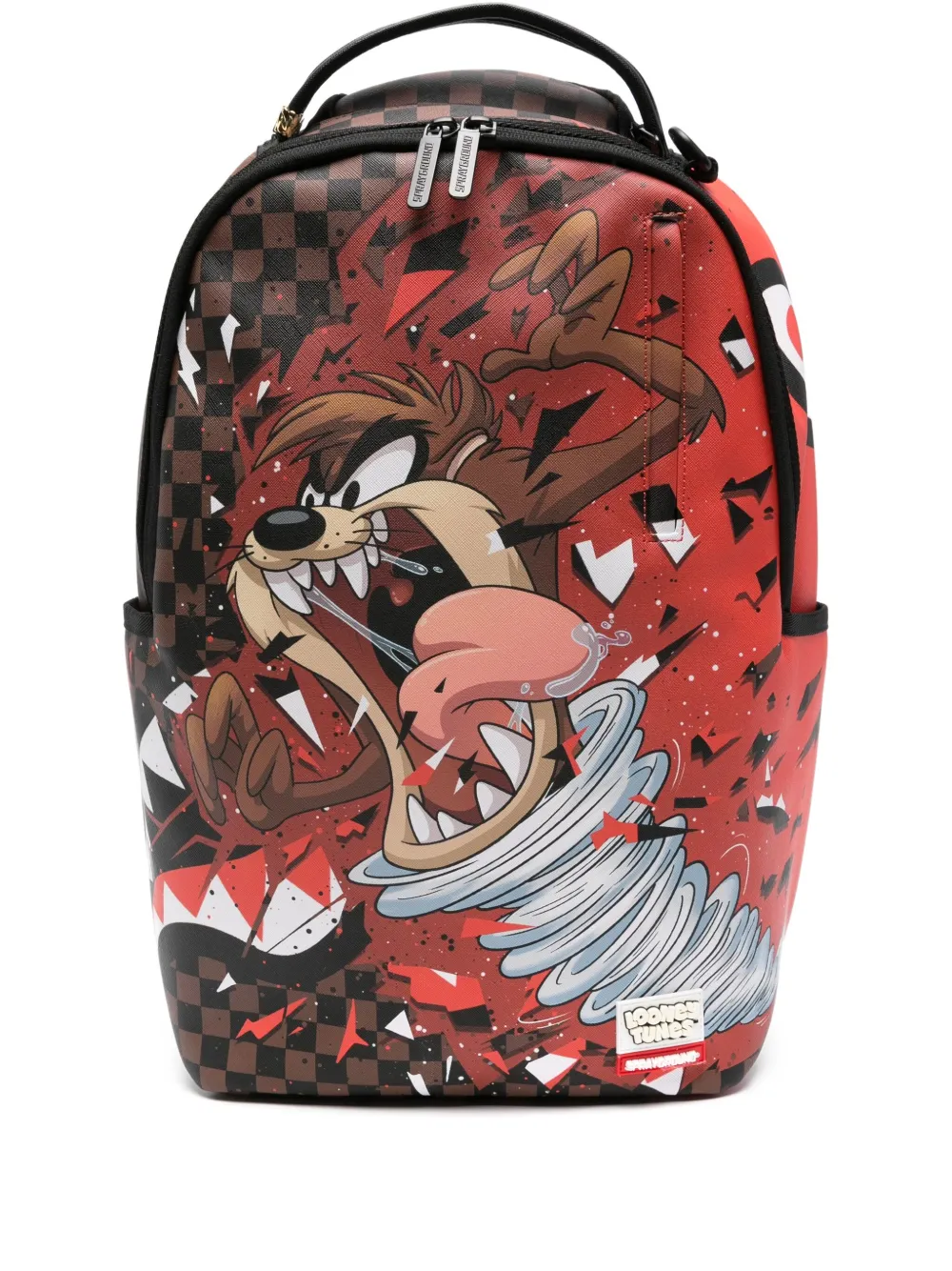 sprayground kid sac à dos à effet tornade | marron | Image 1