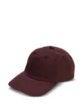 Y-3 embroidered-logo cotton dad cap - Brown