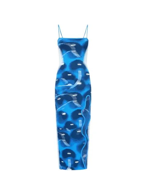 PH5 spaghetti-strap split midi dress