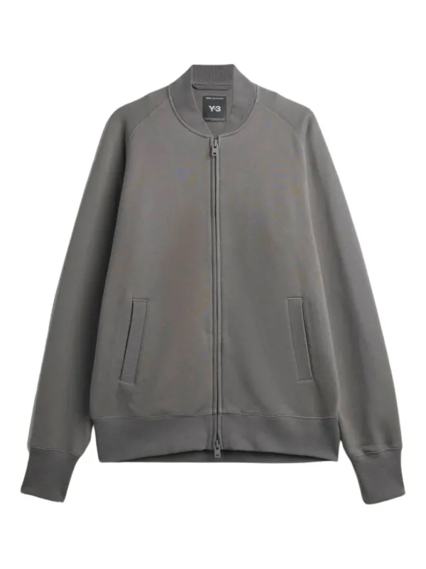 Y-3 ジップアップ ボンバージャケット | グレー | FARFETCH JP