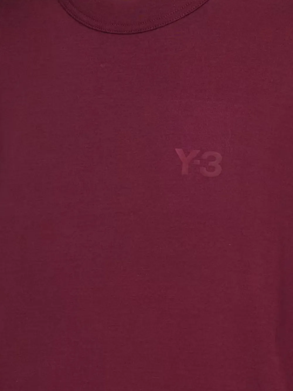 Y-3 Getailleerd T-shirt Rood