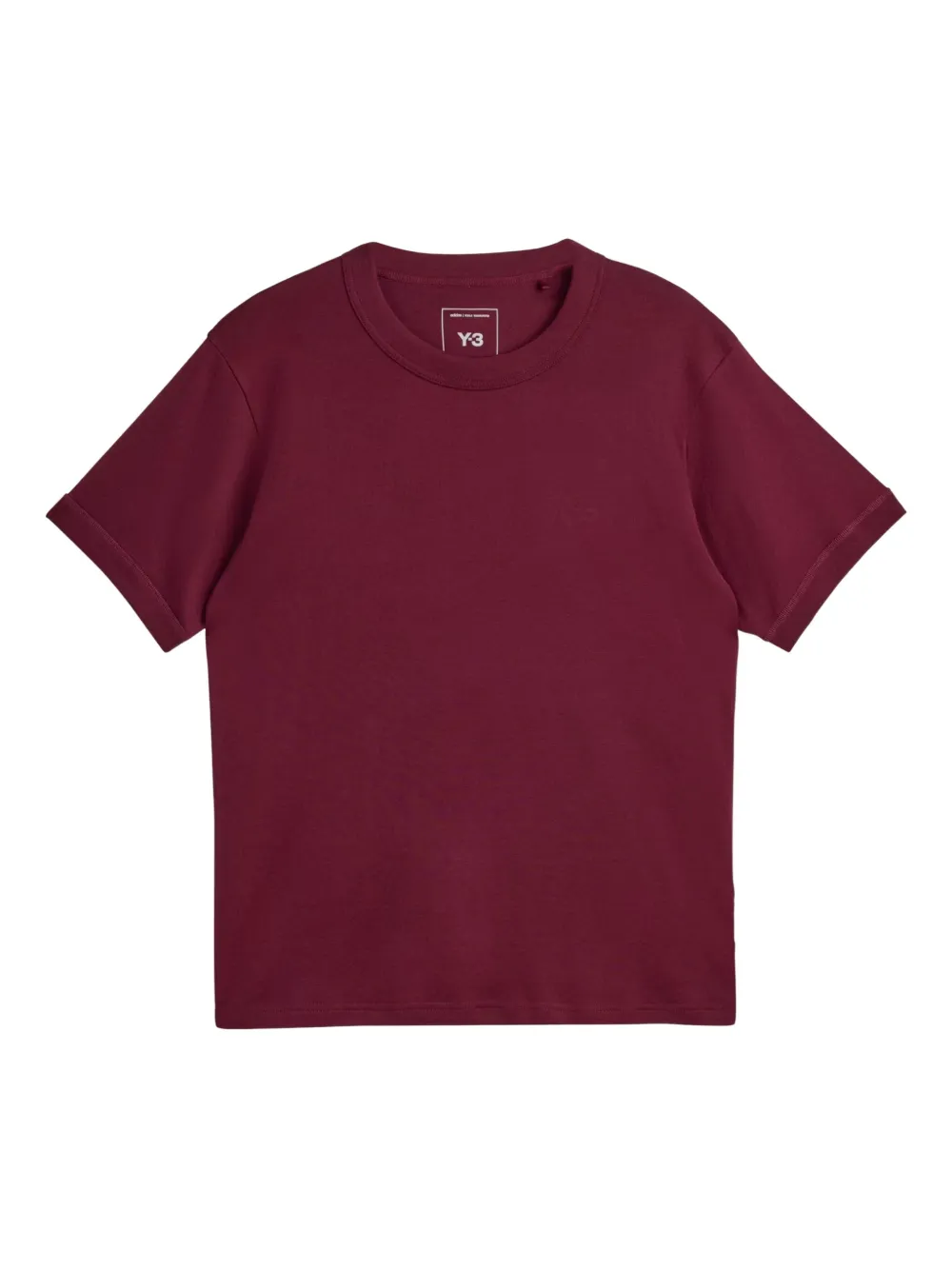 Y-3 slim-cut T-shirt | Red | Image 1
