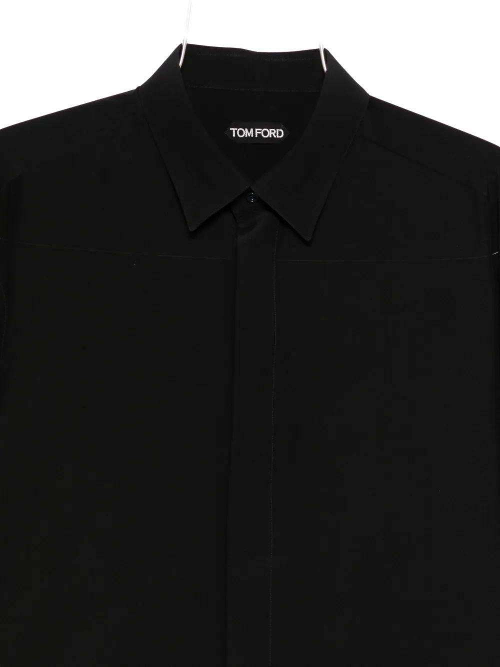 TOM FORD Zijden overhemd Zwart