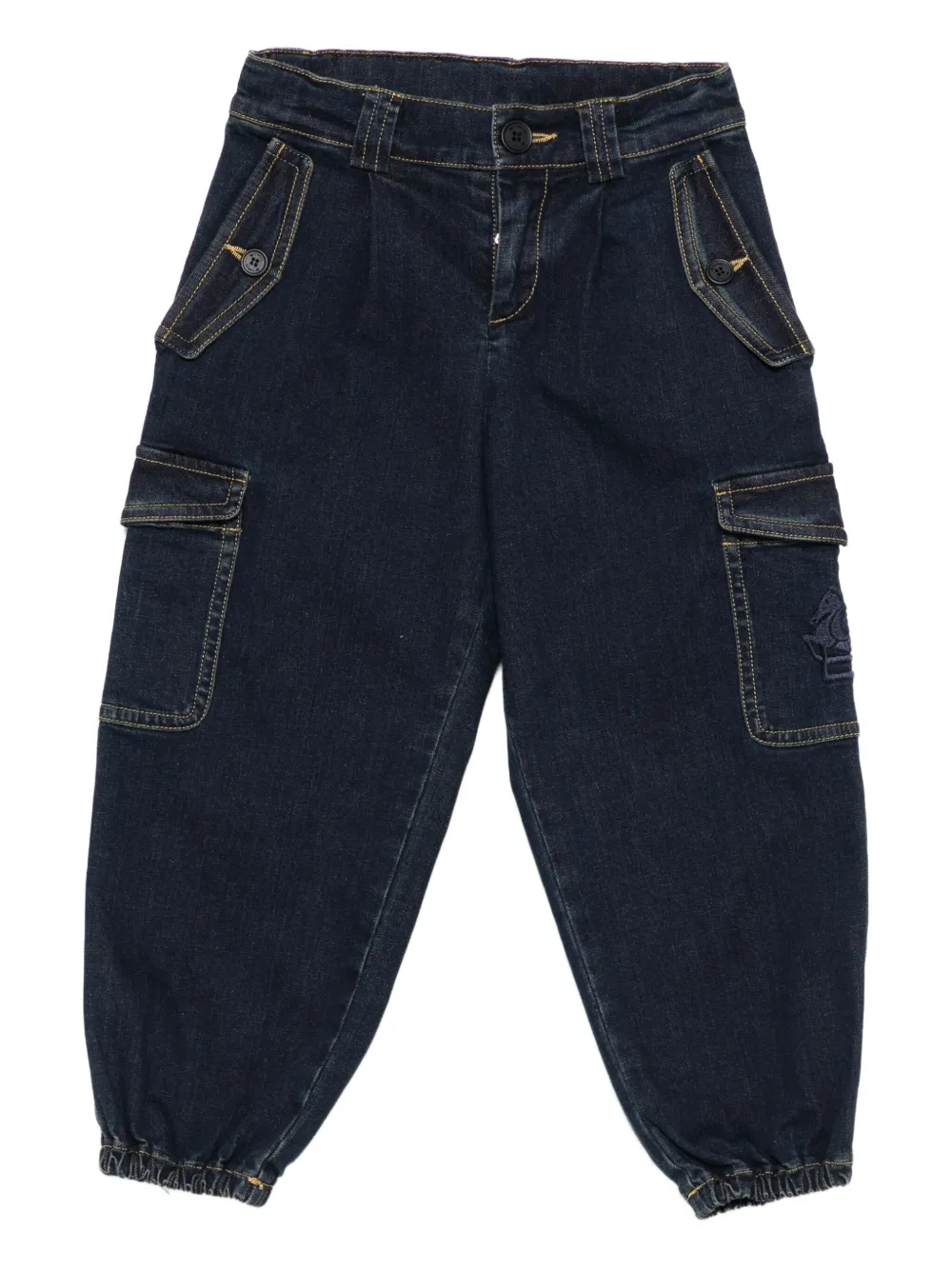 ETRO KIDS cargo-pocket jeans | Blue | Image 1