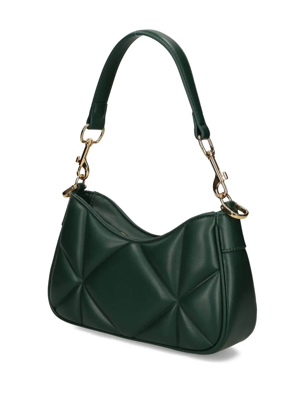 Love Moschino Schoudertas met logoplakkaat - Groen