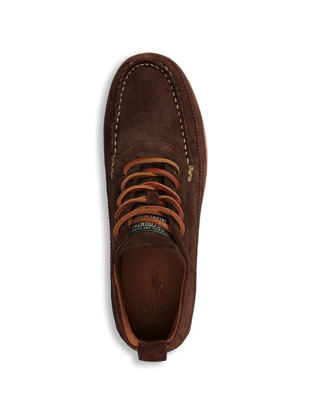 Polo Ralph Lauren lace-up moccasin boots Bruin