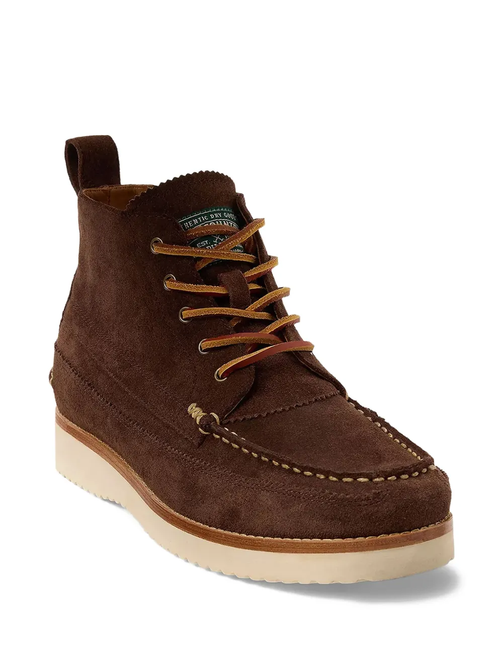 Polo Ralph Lauren lace-up moccasin boots Bruin
