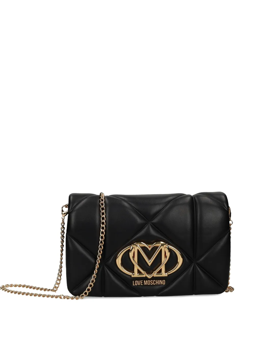 Love Moschino quilted chain bag | Black | Image 1