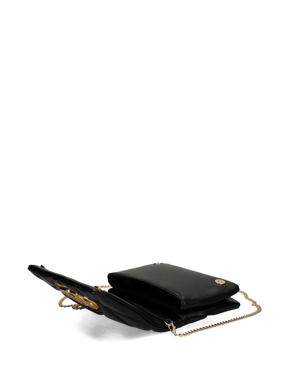 Love Moschino Quilted Chain Bag In Black