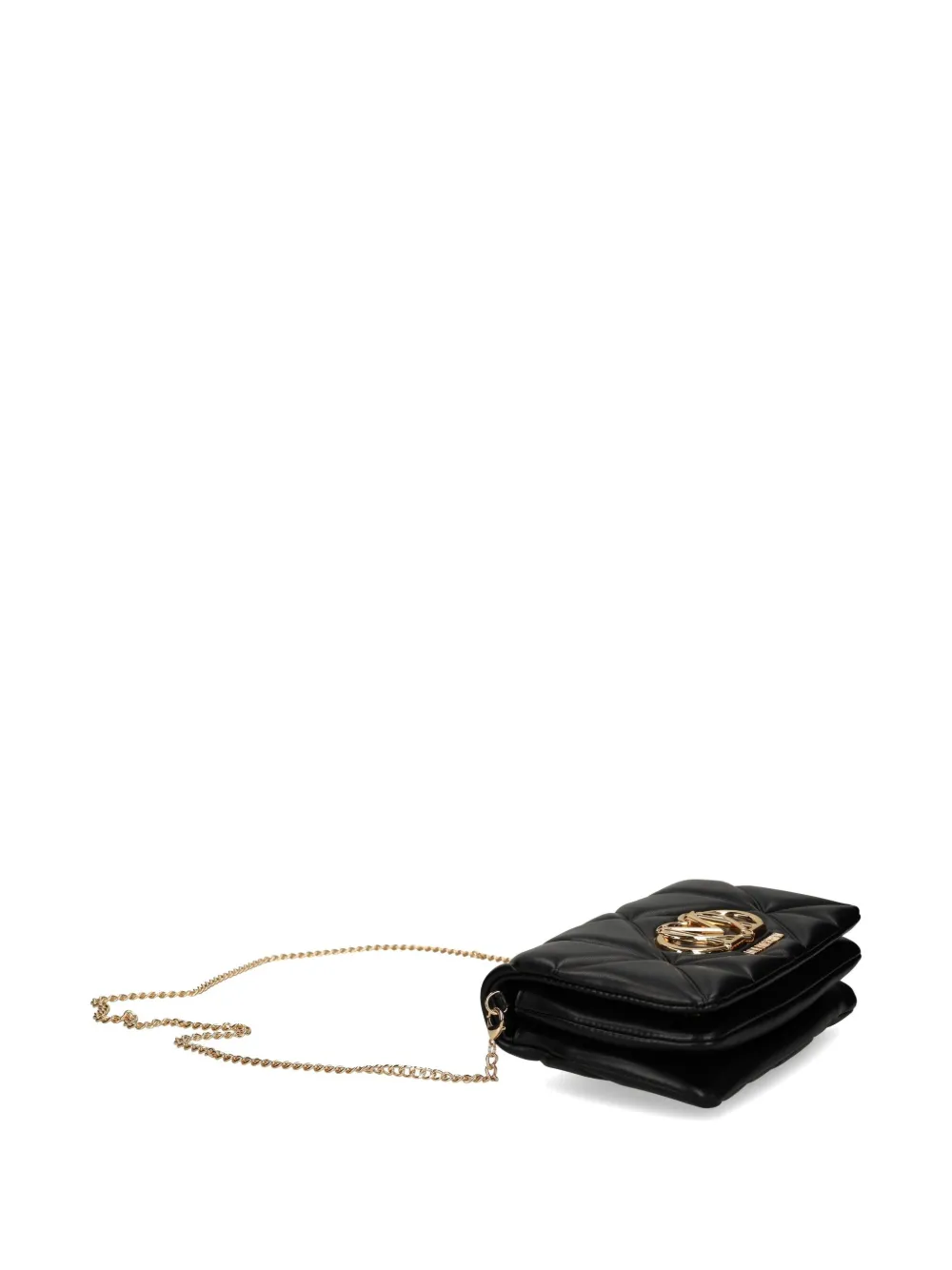 Love Moschino Quilted Chain Bag In Black