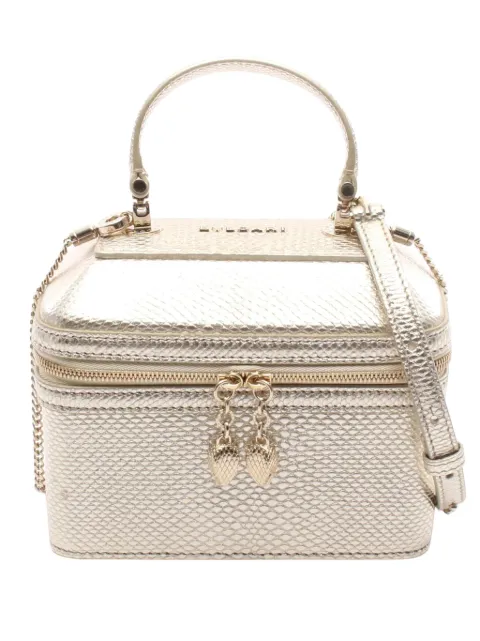Bvlgari Pre-Owned شنطة 'سيربانتي فوريفر فانيتي' جلد بحمالة كتف 2010-2025