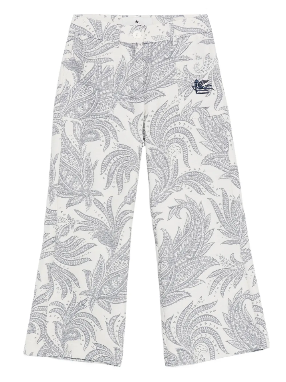 ETRO KIDS paisley-print trousers | White | Image 1